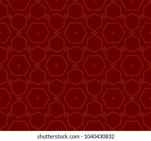 Seamless modern vector illustration with geometric ornament.