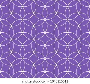 Seamless modern vector illustration with geometric ornament.