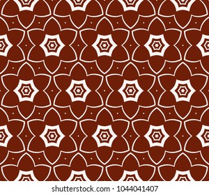 Seamless modern vector illustration with geometric ornament.