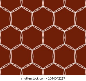 Seamless modern vector illustration with geometric ornament.