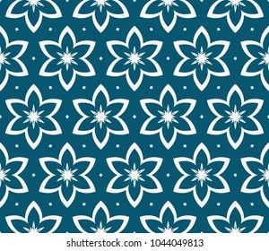 Seamless modern vector illustration with geometric ornament.