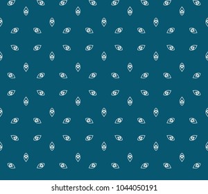 Seamless modern vector illustration with geometric ornament.
