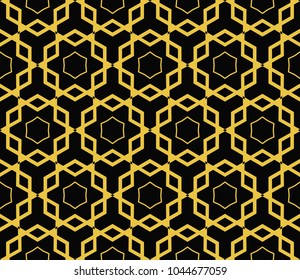 Seamless modern vector illustration with geometric ornament.
