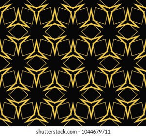 Seamless modern vector illustration with geometric ornament.