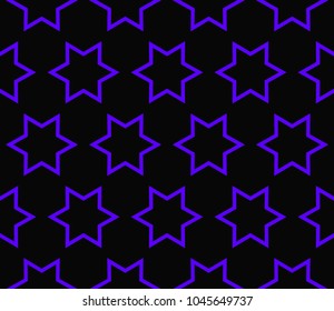 Seamless modern vector illustration with geometric ornament.