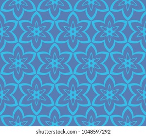 Seamless modern vector illustration with geometric ornament.