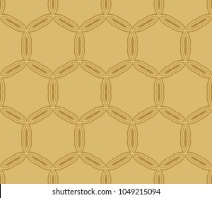 Seamless modern vector illustration with geometric ornament.