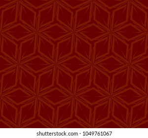 Seamless modern vector illustration with geometric ornament.