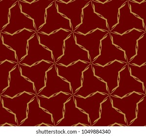 Seamless modern vector illustration with geometric ornament.