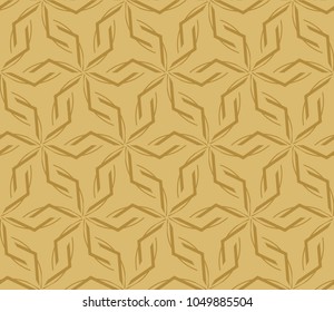 Seamless modern vector illustration with geometric ornament.