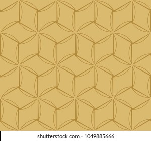 Seamless modern vector illustration with geometric ornament.