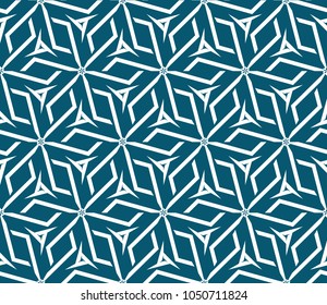 Seamless modern vector illustration with geometric ornament.