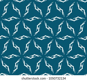 Seamless modern vector illustration with geometric ornament.
