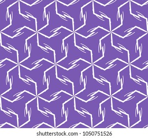 Seamless modern vector illustration with geometric ornament.