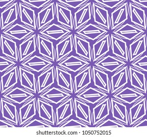 Seamless modern vector illustration with geometric ornament.