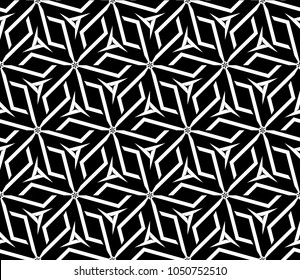 Seamless modern vector illustration with geometric ornament.