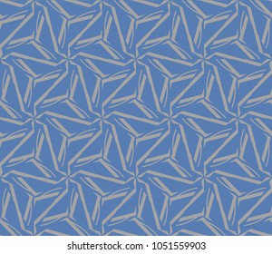 Seamless modern vector illustration with geometric ornament.