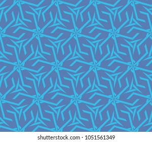 Seamless modern vector illustration with geometric ornament.