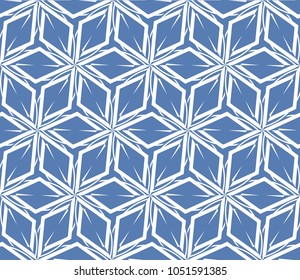 Seamless modern vector illustration with geometric ornament.