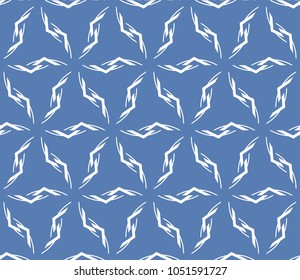 Seamless modern vector illustration with geometric ornament.