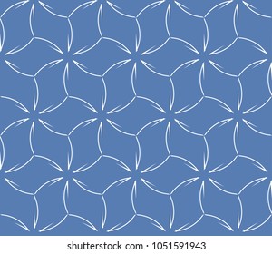 Seamless modern vector illustration with geometric ornament.