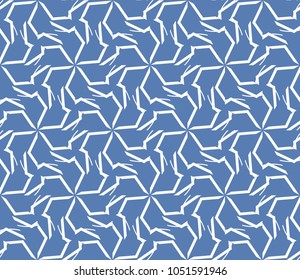 Seamless modern vector illustration with geometric ornament.