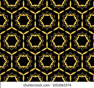 Seamless modern vector illustration with geometric ornament.