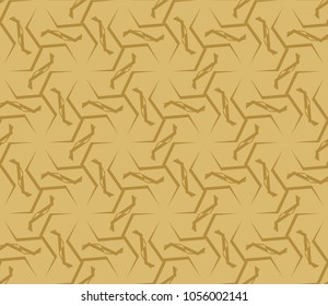 Seamless modern vector illustration with geometric ornament.