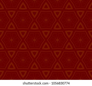 Seamless modern vector illustration with geometric ornament.