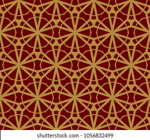 Seamless modern vector illustration with geometric ornament.