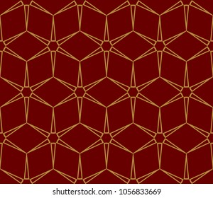 Seamless modern vector illustration with geometric ornament.