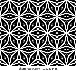 Seamless modern vector illustration with geometric ornament.