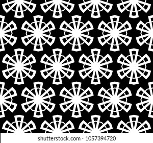 Seamless modern vector illustration with geometric ornament.