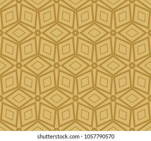 Seamless modern vector illustration with geometric ornament.