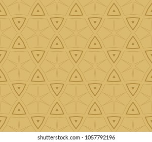 Seamless modern vector illustration with geometric ornament.