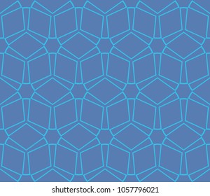 Seamless modern vector illustration with geometric ornament.