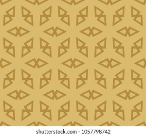 Seamless modern vector illustration with geometric ornament.