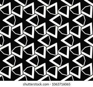 Seamless modern vector illustration with geometric ornament.
