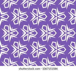 Seamless modern vector illustration with geometric ornament.