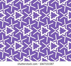 Seamless modern vector illustration with geometric ornament.