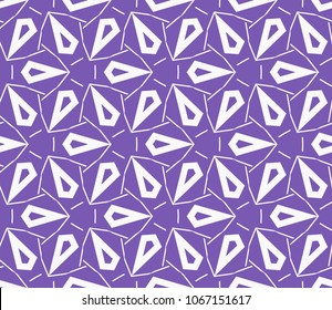 Seamless modern vector illustration with geometric ornament.