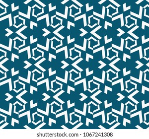 Seamless modern vector illustration with geometric ornament.