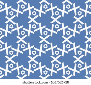 Seamless modern vector illustration with geometric ornament.