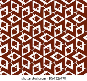 Seamless modern vector illustration with geometric ornament.