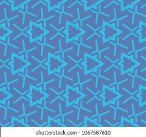 Seamless modern vector illustration with geometric ornament.
