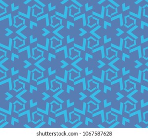 Seamless modern vector illustration with geometric ornament.
