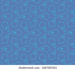 Seamless modern vector illustration with geometric ornament.