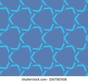 Seamless modern vector illustration with geometric ornament.