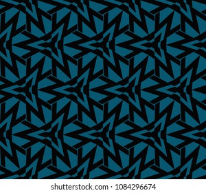 Seamless modern vector illustration with geometric ornament.