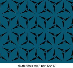 Seamless modern vector illustration with geometric ornament.